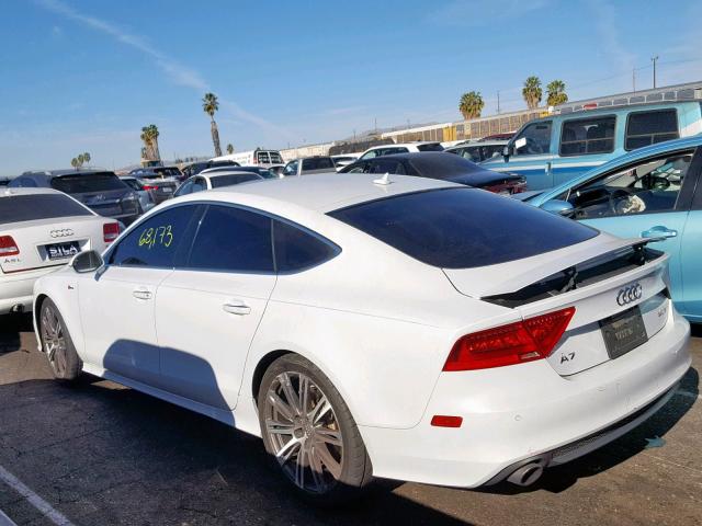 WAU2GAFC5DN145018 - 2013 AUDI A7 PRESTIG WHITE photo 3