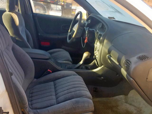 1G2WJ52M2WF279675 - 1998 PONTIAC GRAND PRIX თეთრი ფოტო 5