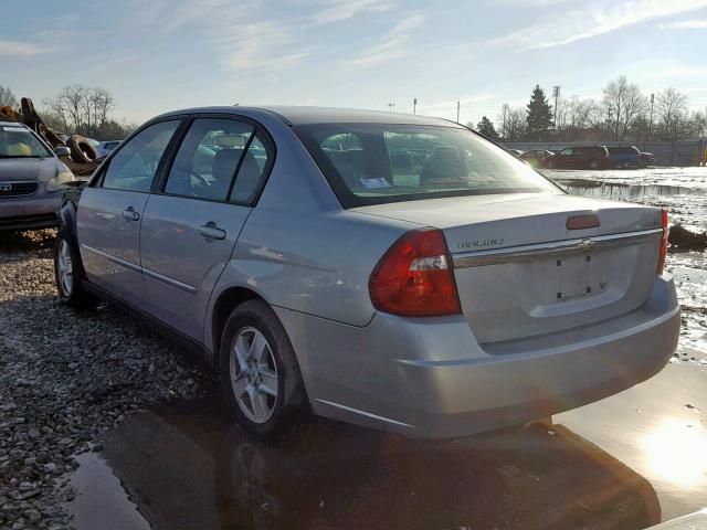 1G1ZT52815F234806 - 2005 CHEVROLET MALIBU LS SILVER photo 3