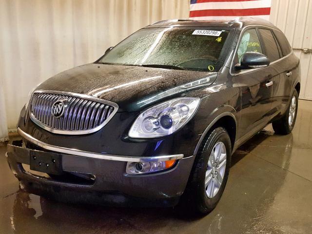 5GAKRAED6CJ373754 - 2012 BUICK ENCLAVE BLACK photo 2