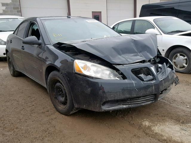 1G2ZF57B284170198 - 2008 PONTIAC G6 VALUE L BLACK photo 1