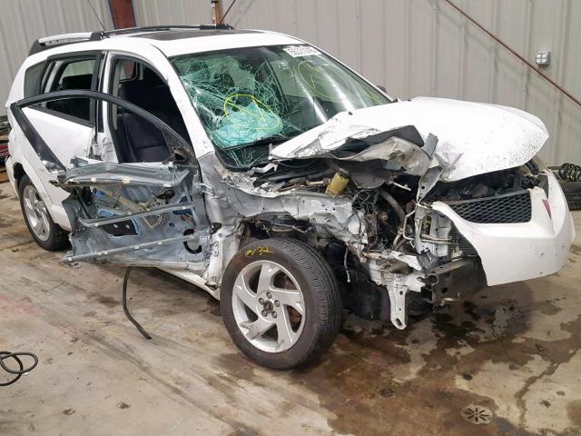 5Y2SM62843Z449877 - 2003 PONTIAC VIBE WHITE photo 1