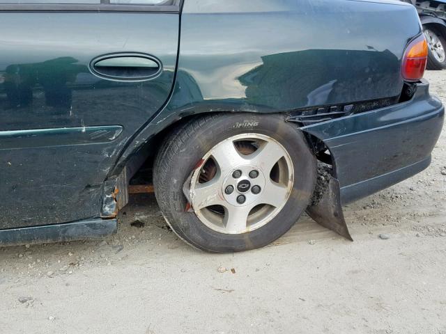 1G1NE52J43M728081 - 2003 CHEVROLET MALIBU LS 绿色 照片 9