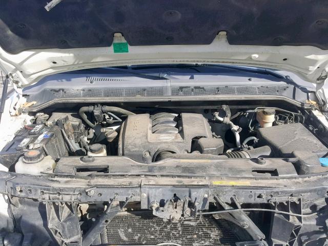 1N6BA06B76N516847 - 2006 NISSAN TITAN XE WHITE photo 7