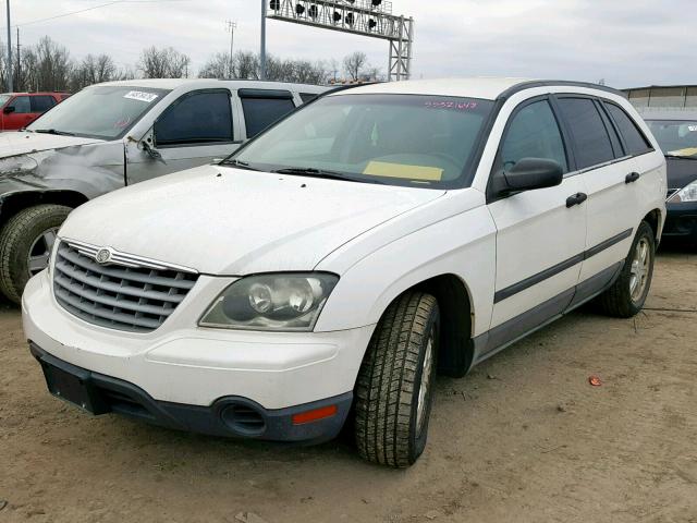 2C8GF48485R396640 - 2005 CHRYSLER PACIFICA WHITE photo 2