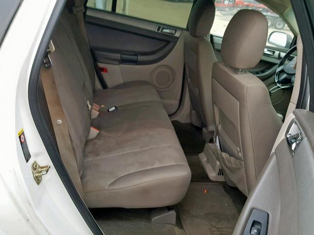 2C8GF48485R396640 - 2005 CHRYSLER PACIFICA WHITE photo 6