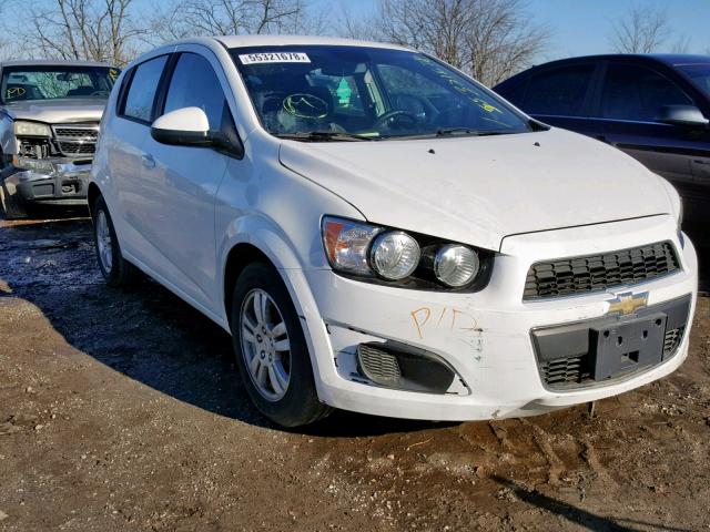 1G1JA6SH4C4164056 - 2012 CHEVROLET SONIC LS WHITE photo 1