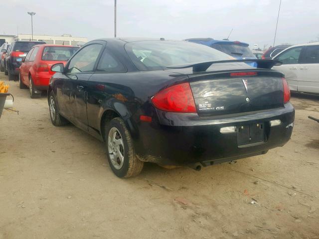 1G2AL15F377255455 - 2007 PONTIAC G5 BLACK photo 3