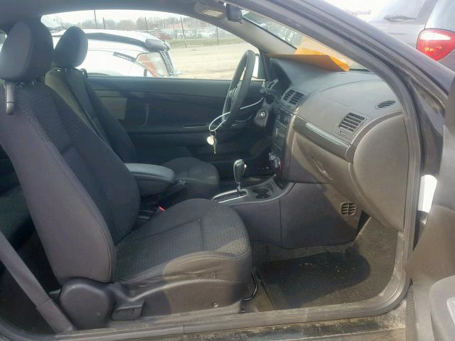 1G2AL15F377255455 - 2007 PONTIAC G5 BLACK photo 5