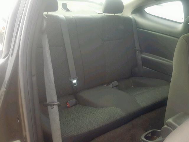 1G2AL15F377255455 - 2007 PONTIAC G5 BLACK photo 6