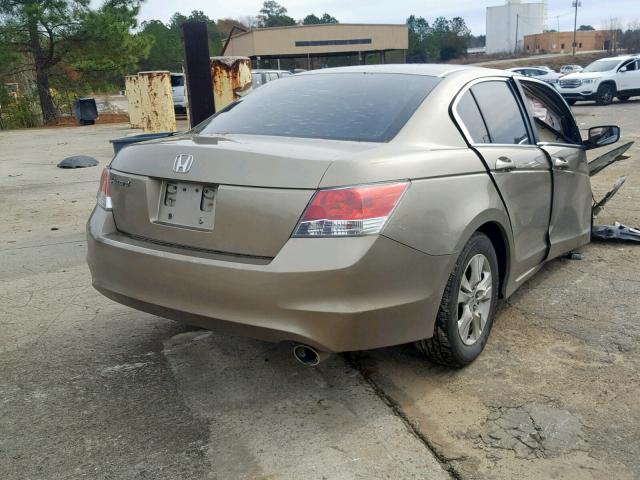 1HGCP26409A008509 - 2009 HONDA ACCORD LXP GOLD photo 4