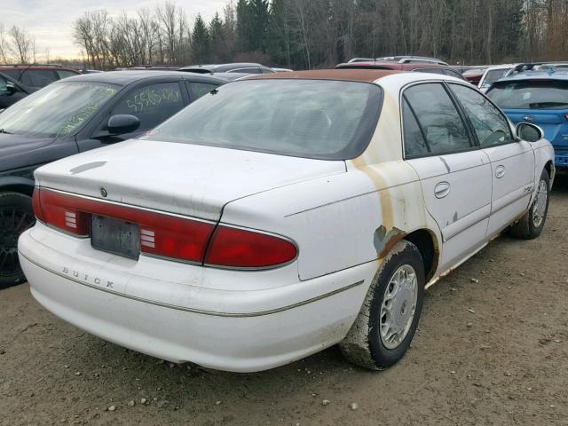 2G4WY52M7W1456814 - 1998 BUICK CENTURY LI WHITE photo 4