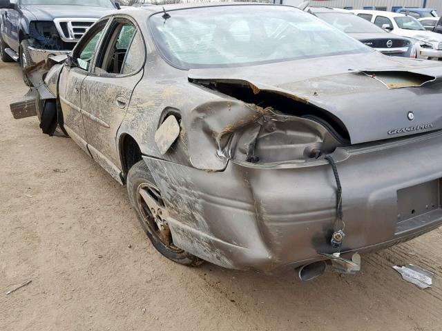1G2WP52K72F270977 - 2002 PONTIAC GRAND PRIX BROWN photo 10