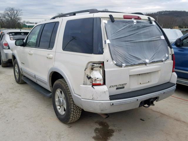 1FMDU75E22ZA69365 - 2002 FORD EXPLORER L WHITE photo 3