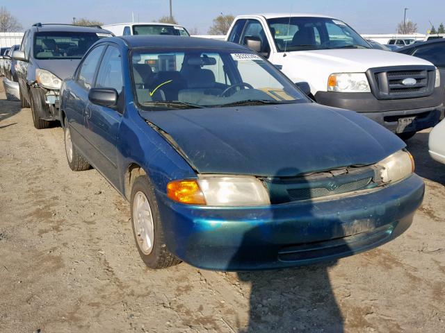 JM1BC1413V0142424 - 1997 MAZDA PROTEGE DX GREEN photo 1