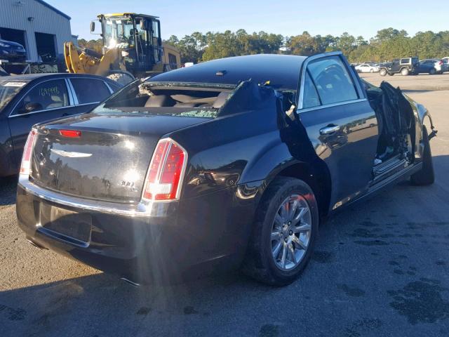 2C3CCAEG5EH378743 - 2014 CHRYSLER 300C BLACK photo 4