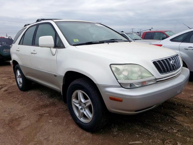 JTJHF10U830312899 - 2003 LEXUS RX 300 WHITE photo 1