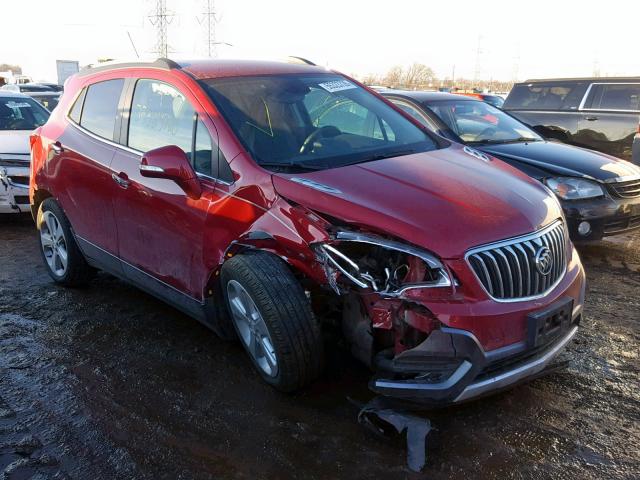 KL4CJASB0GB558714 - 2016 BUICK ENCORE RED photo 1