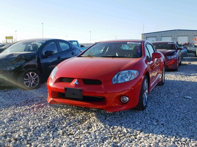 4A3AK44T36E035277 - 2006 MITSUBISHI ECLIPSE SE RED photo 9