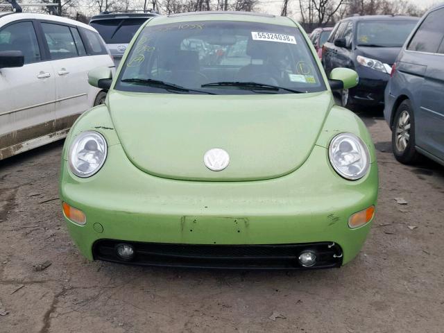 3VWCK31C45M412456 - 2005 VOLKSWAGEN NEW BEETLE GREEN photo 9