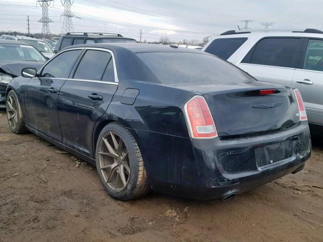 2C3CCAAG2EH231074 - 2014 CHRYSLER 300 BLACK photo 3