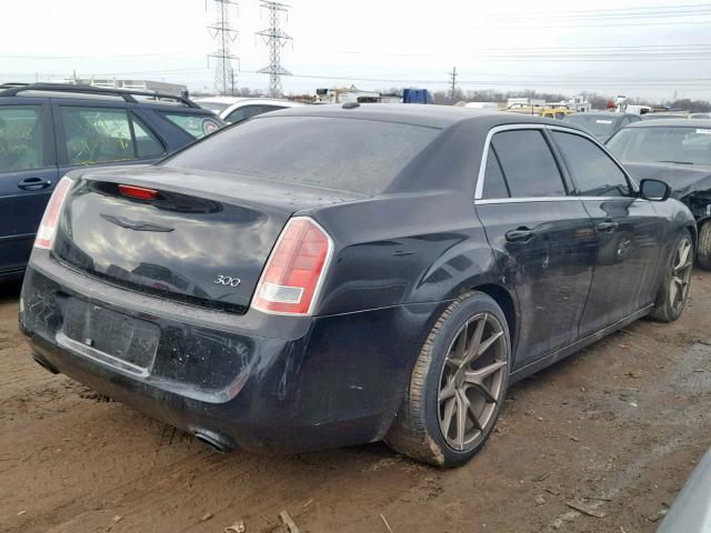 2C3CCAAG2EH231074 - 2014 CHRYSLER 300 BLACK photo 4