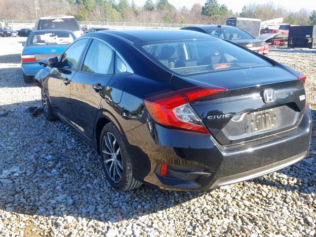 2HGFC2F55JH562569 - 2018 HONDA CIVIC LX BLACK photo 3