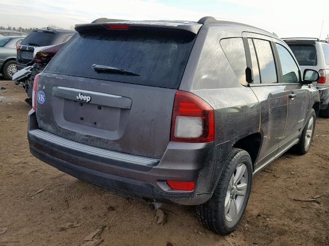 1C4NJCBBXFD420191 - 2015 JEEP COMPASS SP GRAY photo 4