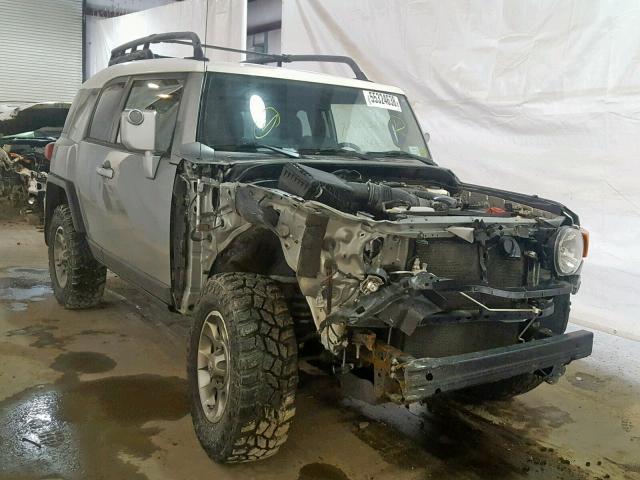 JTEBU4BF2CK135412 - 2012 TOYOTA FJ CRUISER SILVER photo 1