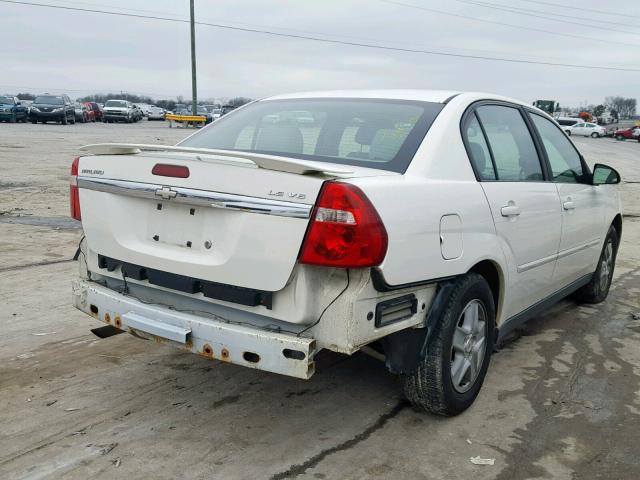 1G1ZT52815F251296 - 2005 CHEVROLET MALIBU LS 白色 照片 4