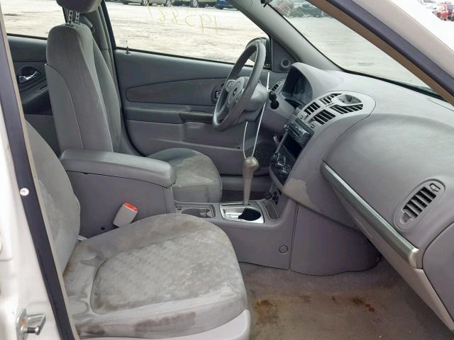 1G1ZT52815F251296 - 2005 CHEVROLET MALIBU LS 白色 照片 5