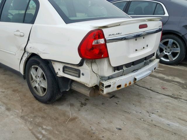 1G1ZT52815F251296 - 2005 CHEVROLET MALIBU LS 白色 照片 9