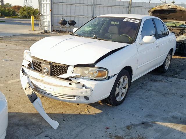 3N1CB51D55L481799 - 2005 NISSAN SENTRA 1.8 WHITE photo 2