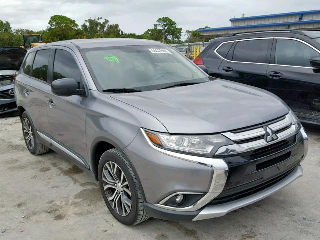 JA4AD2A37HZ051400 - 2017 MITSUBISHI OUTLANDER GRAY photo 1