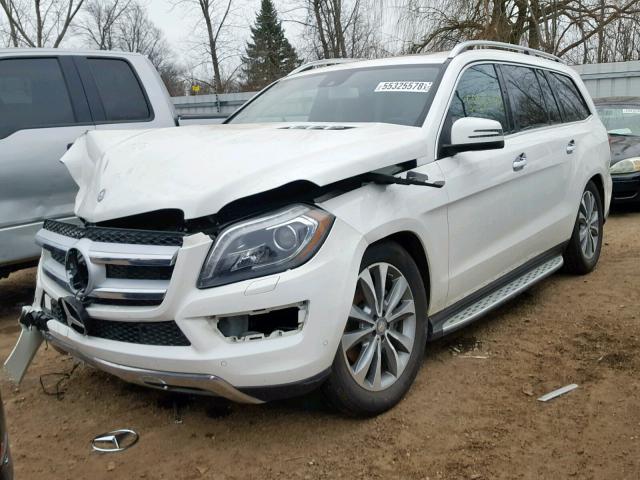 4JGDF6EE4GA639828 - 2016 MERCEDES-BENZ GL 450 4MA WHITE photo 2