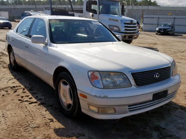 JT8BH28FXX0164984 - 1999 LEXUS LS 400 WHITE photo 1