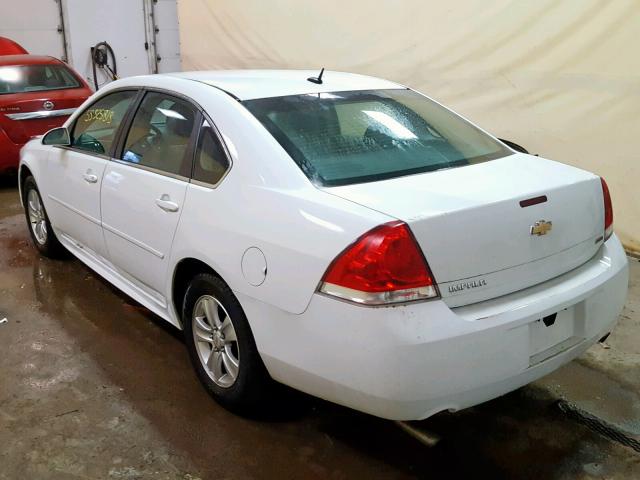 2G1WA5E39F1139606 - 2015 CHEVROLET IMPALA LIM WHITE photo 3