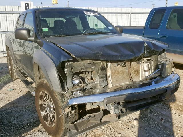 1GCDS13E678171050 - 2007 CHEVROLET COLORADO BLACK photo 1