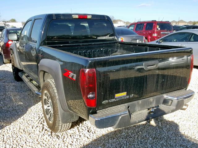 1GCDS13E678171050 - 2007 CHEVROLET COLORADO BLACK photo 3