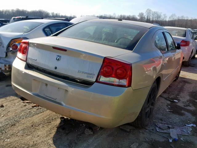 2B3CA3CV1AH159479 - 2010 DODGE CHARGER SX GOLD photo 4