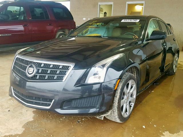 1G6AA5RX7D0163851 - 2013 CADILLAC ATS BLACK photo 2