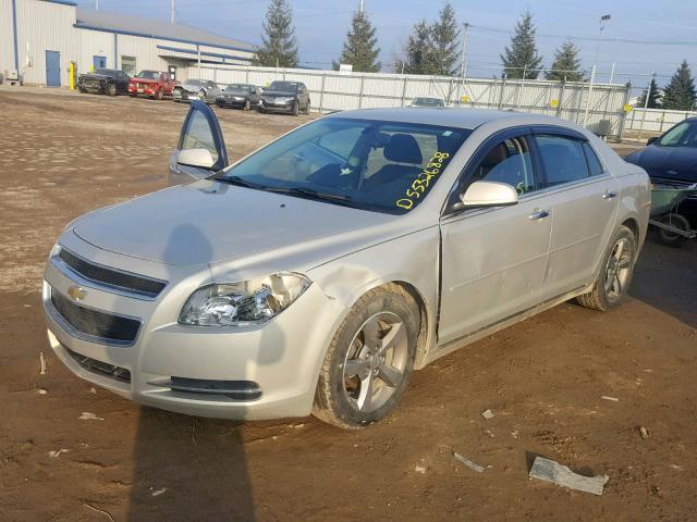 1G1ZC5E01CF186257 - 2012 CHEVROLET MALIBU 1LT 银色 照片 2