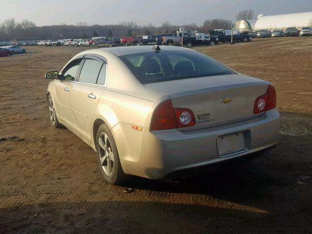 1G1ZC5E01CF186257 - 2012 CHEVROLET MALIBU 1LT 银色 照片 3