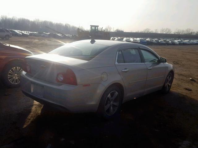 1G1ZC5E01CF186257 - 2012 CHEVROLET MALIBU 1LT 银色 照片 4