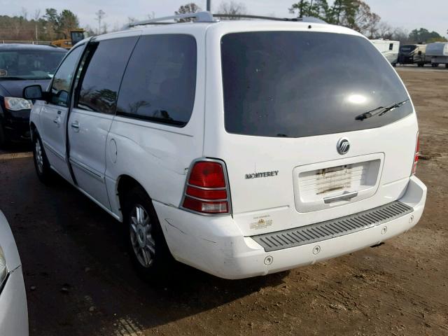 2MRDA22286BJ00098 - 2006 MERCURY MONTEREY L WHITE photo 3