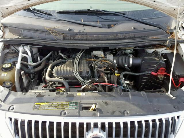 2MRDA22286BJ00098 - 2006 MERCURY MONTEREY L WHITE photo 7