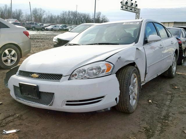 2G1WB5E30F1154265 - 2015 CHEVROLET IMPALA LIM WHITE photo 2