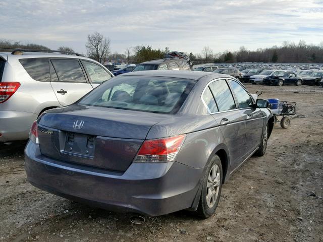 1HGCP26489A051219 - 2009 HONDA ACCORD LXP GRAY photo 4