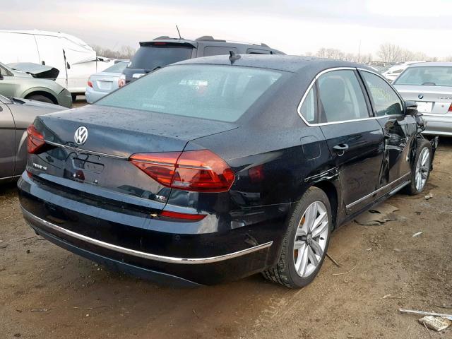 1VWGT7A35HC075260 - 2017 VOLKSWAGEN PASSAT SE BLACK photo 4