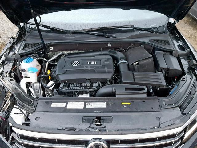 1VWGT7A35HC075260 - 2017 VOLKSWAGEN PASSAT SE BLACK photo 7